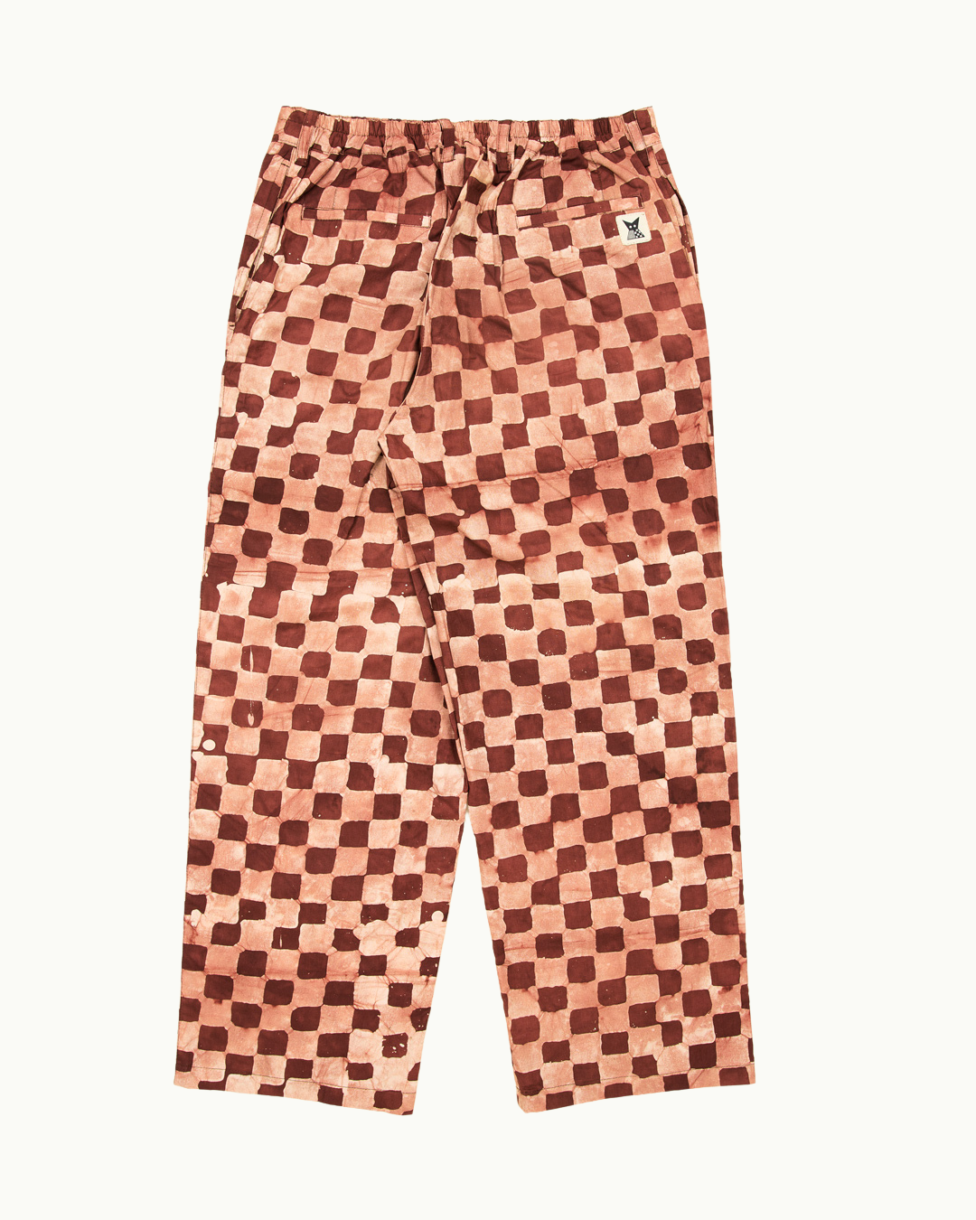 Batik Pant - Brown Check