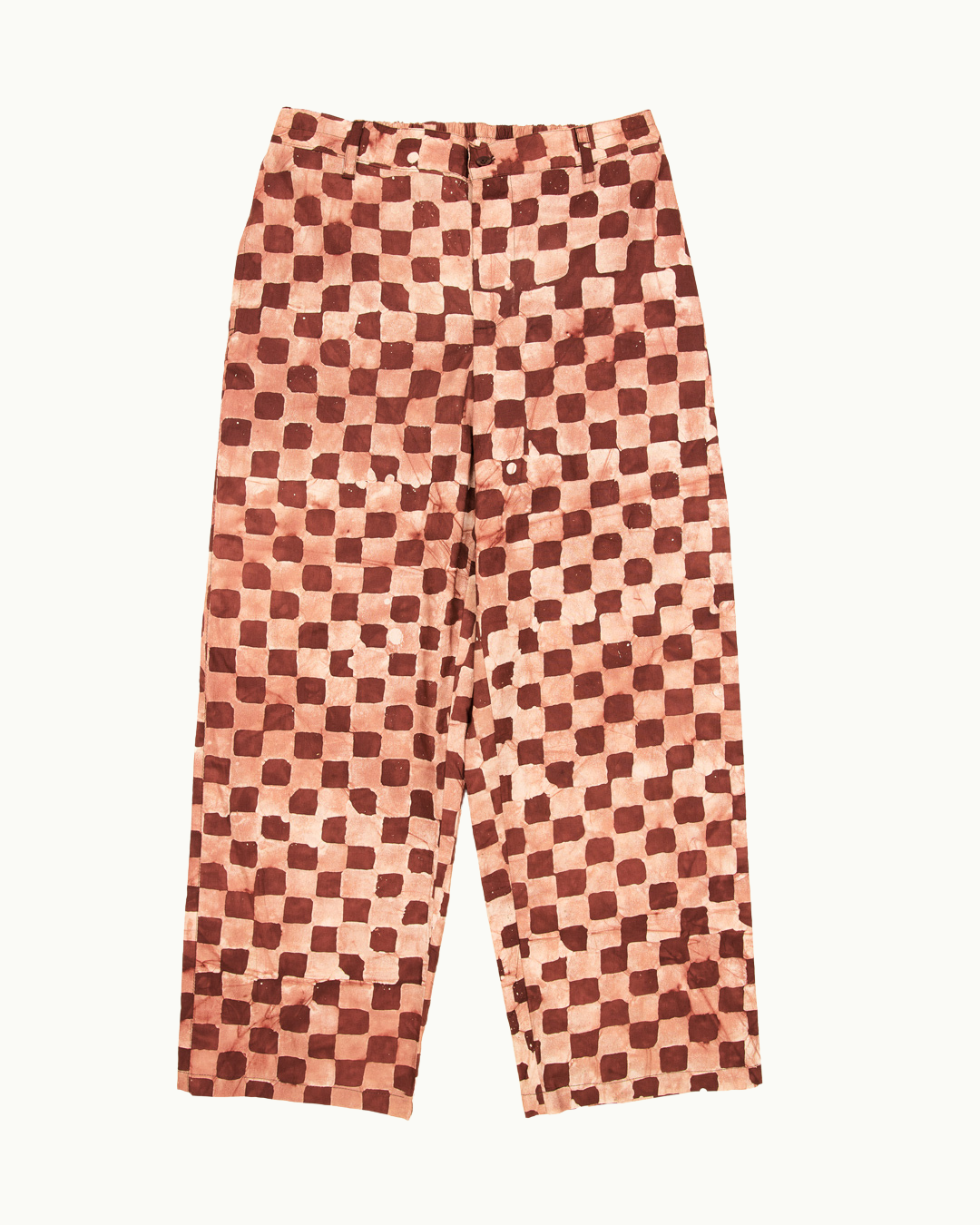 Batik Pant - Brown Check