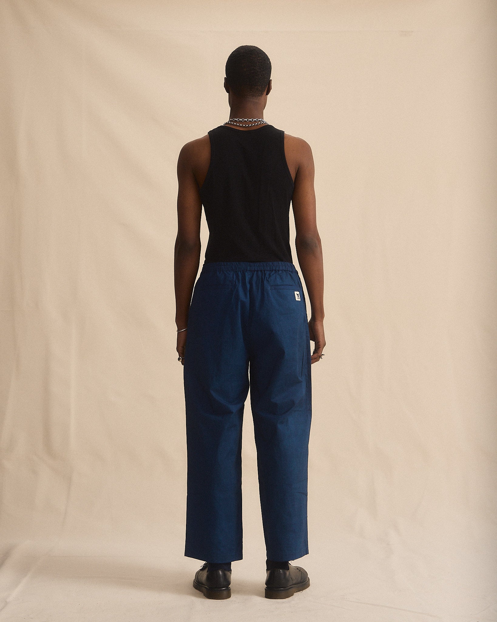 Wide Leg Pant - Blue