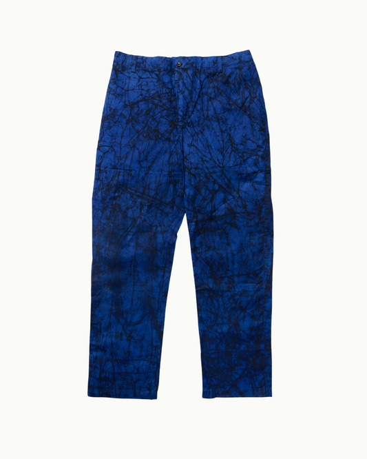 Batik Tapered Pant - Blue