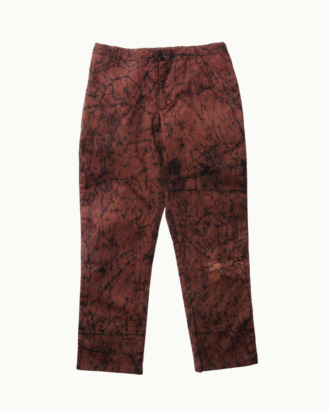 Batik Tapered Pant - Brown