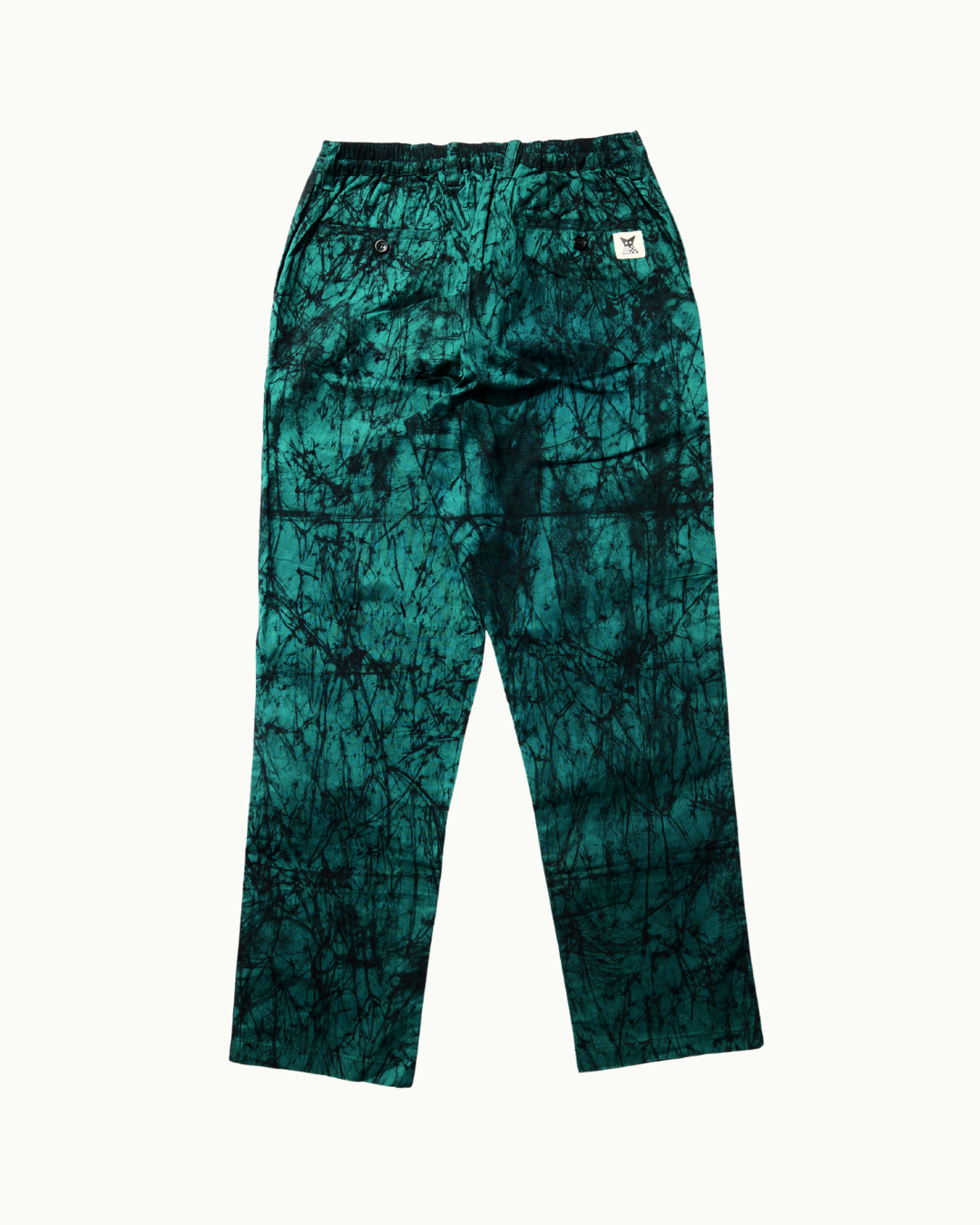 Batik Tapered Pant - Green
