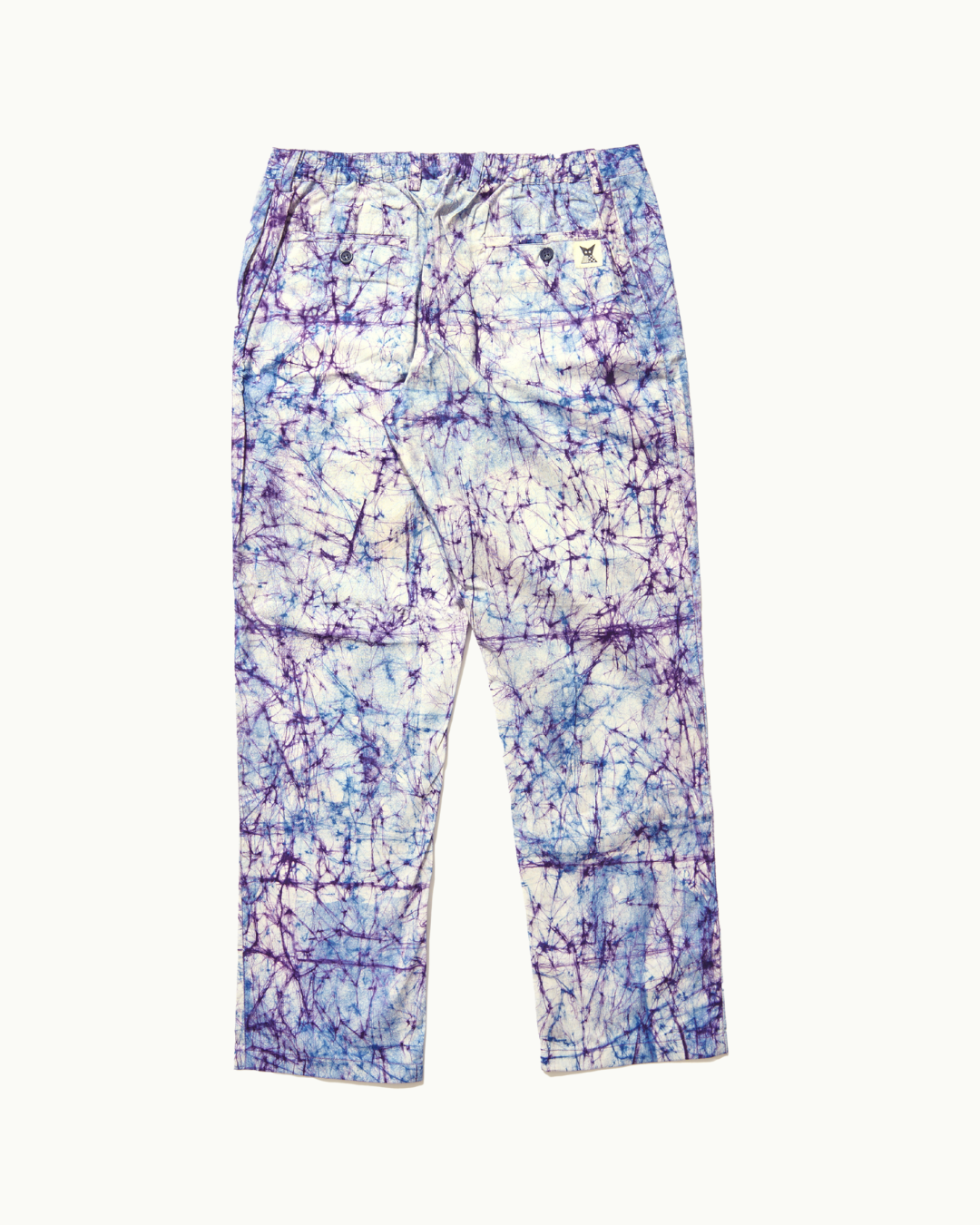 Batik Tapered Pant - Blue/ Purple