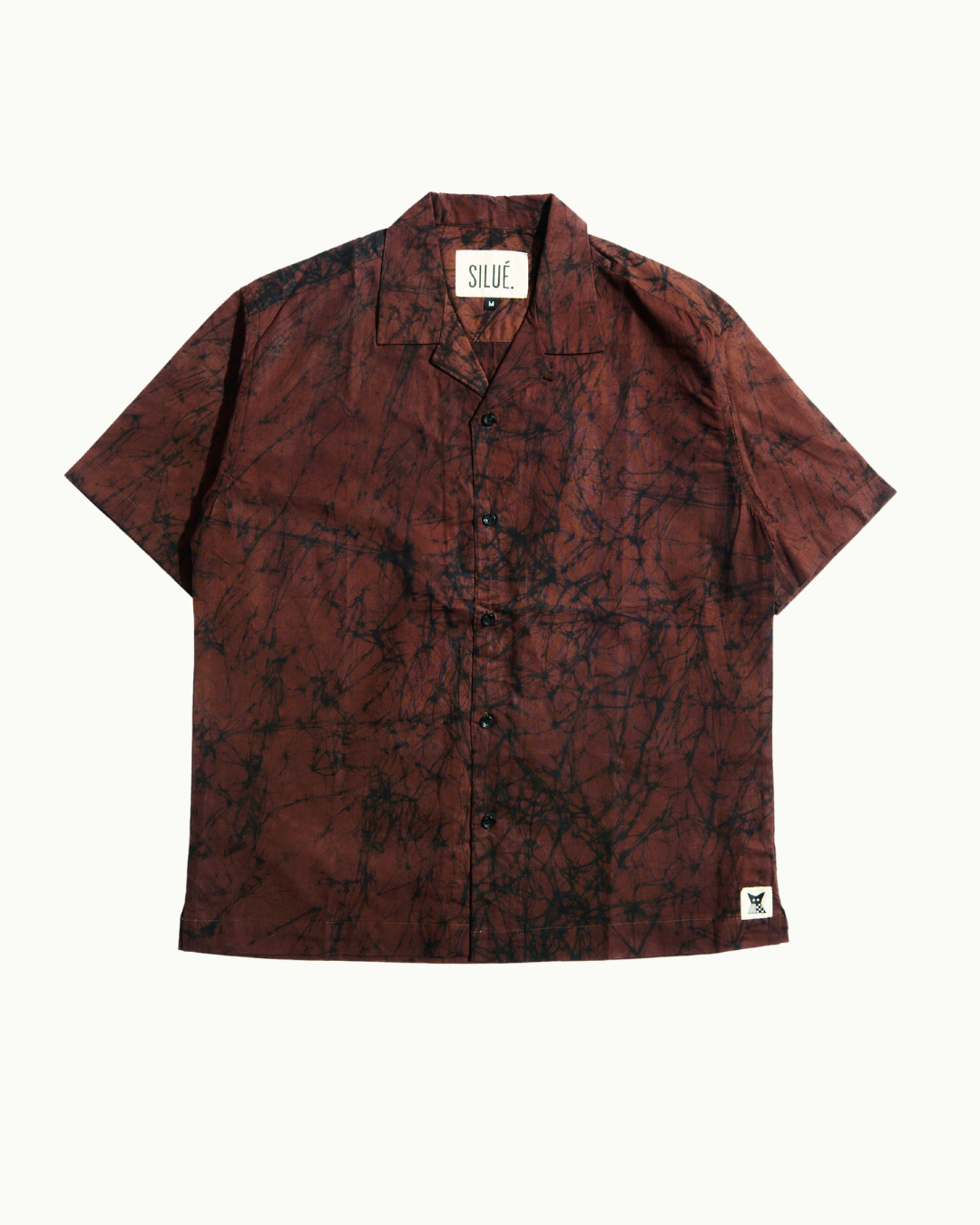 Batik Cuban Shirt - Brown