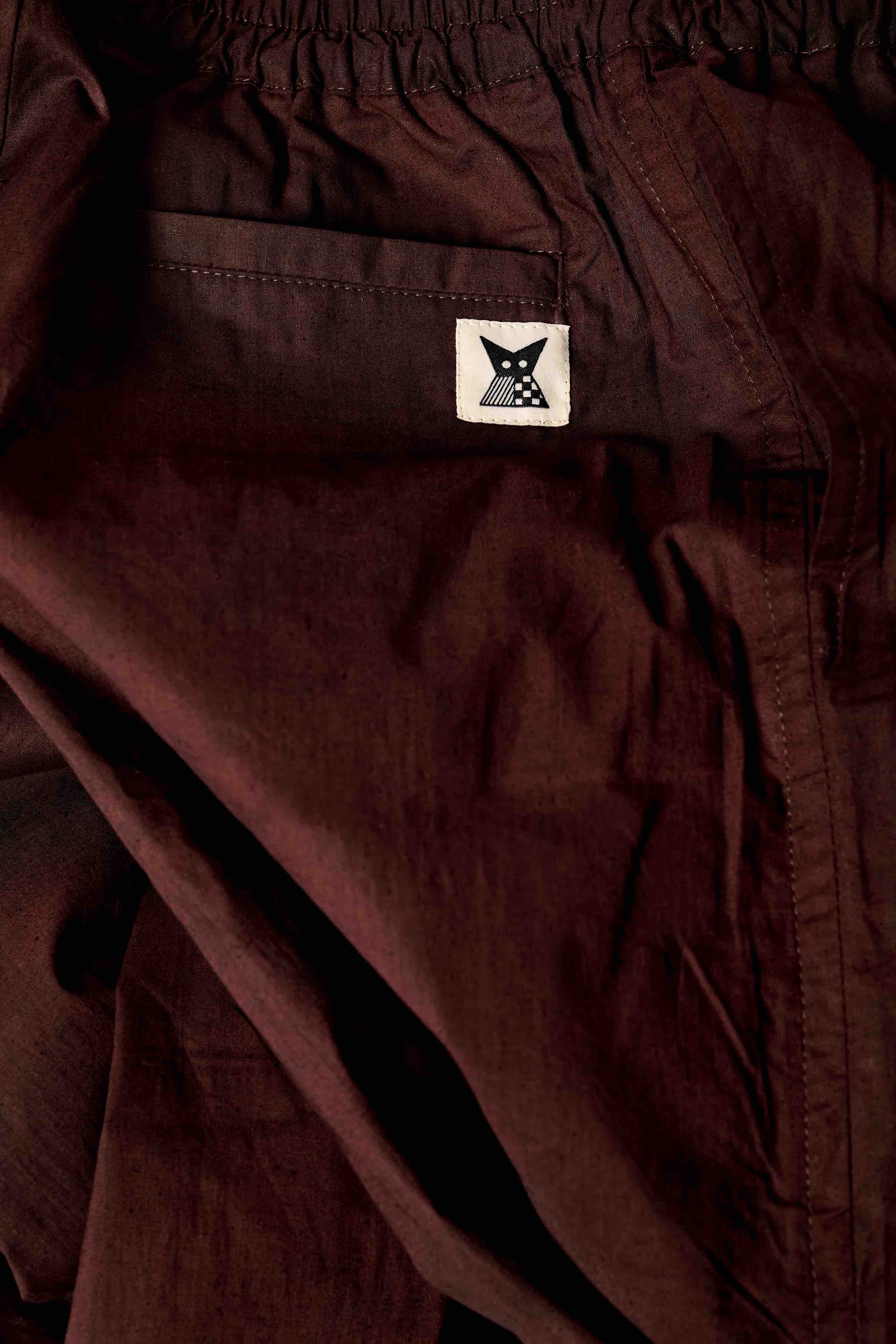 Wide Leg Pant - Brown